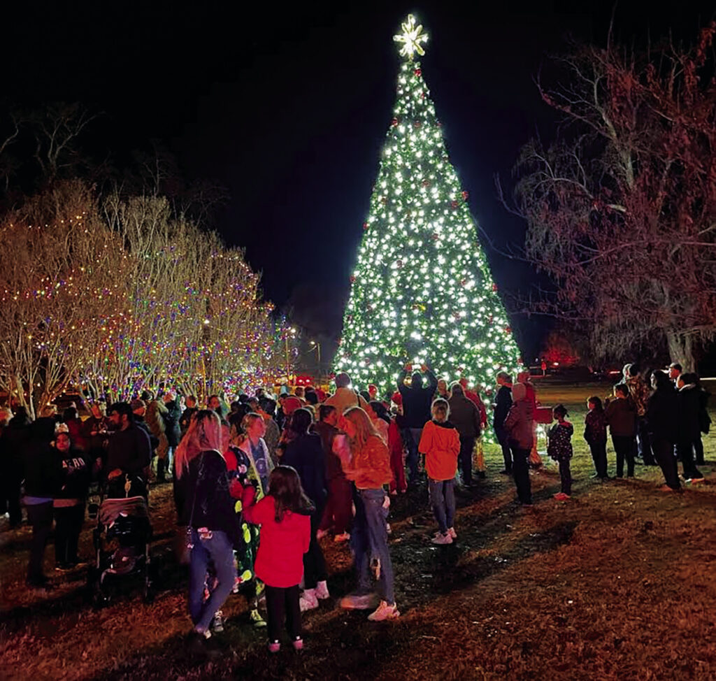 At the conclusion of Saturday’s Christmas parade